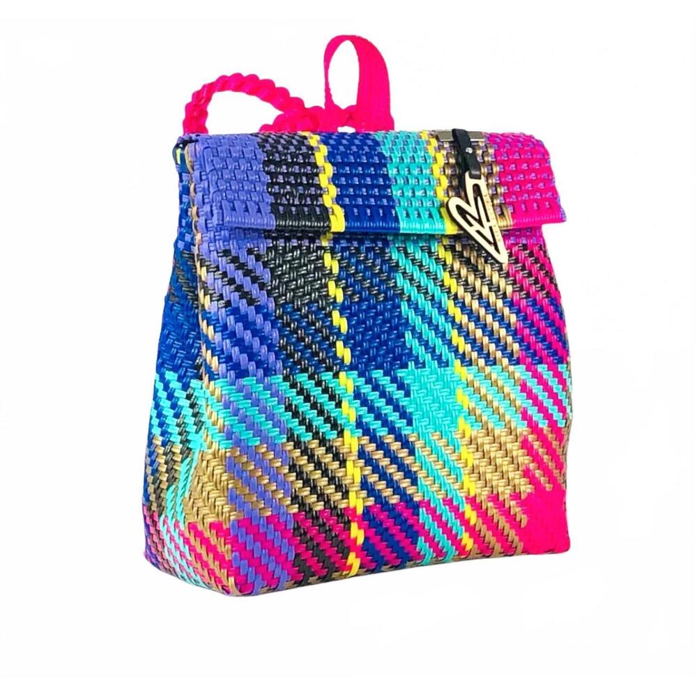 NEW MARIA VICTORIA crop backpack bag in multi